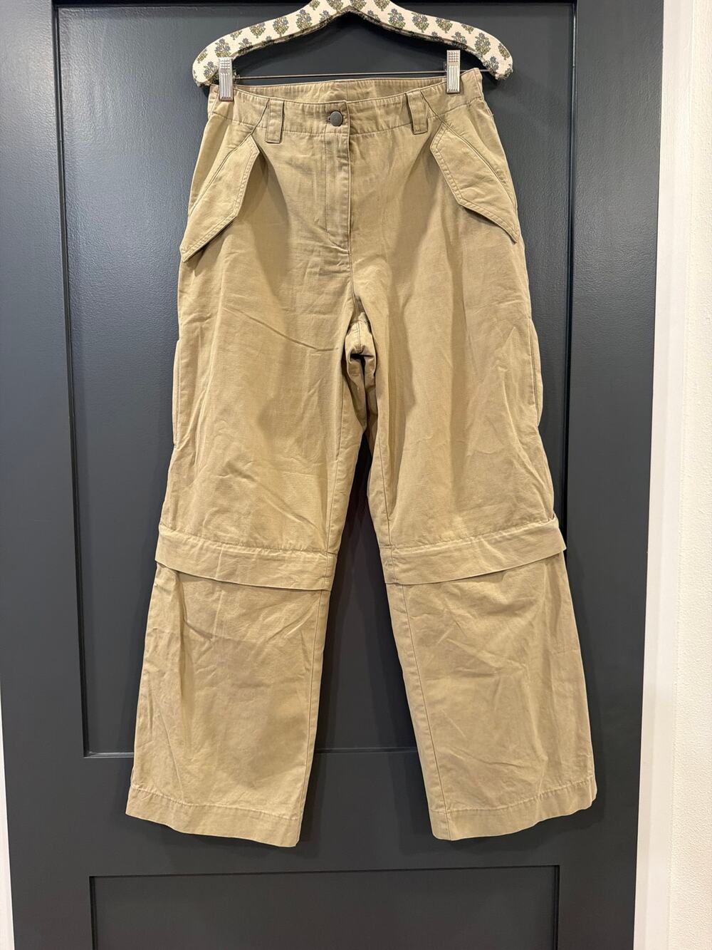 Vintage Polo Sport Ralph Lauren Convertible Cotton Canvas Pants 10P